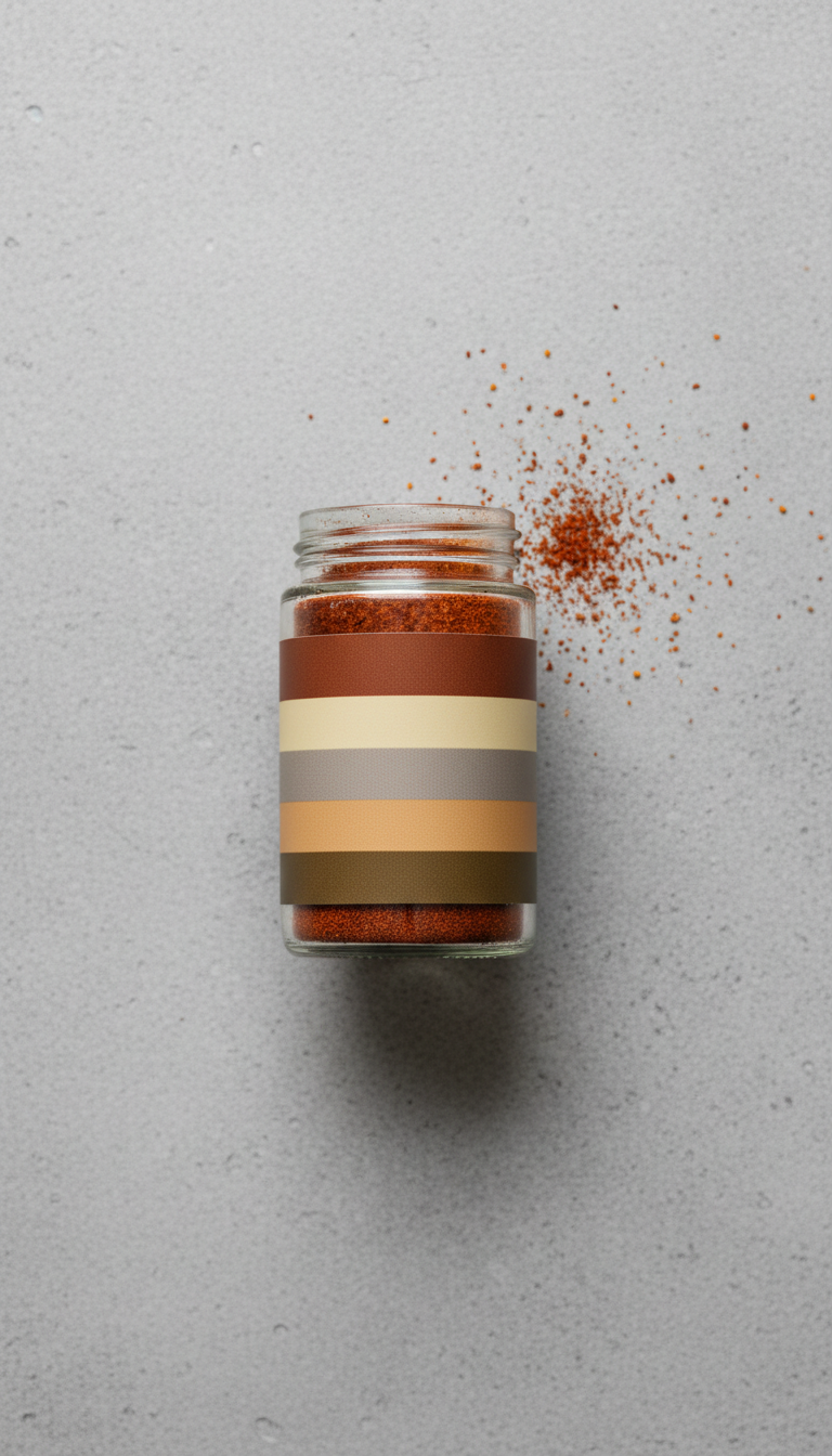 Single-Origin Turmeric Glass Jar